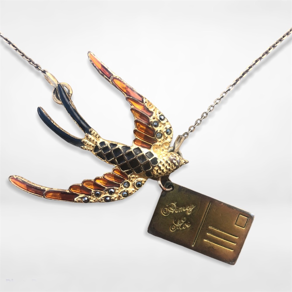 Costume Bird Necklace by Mimco